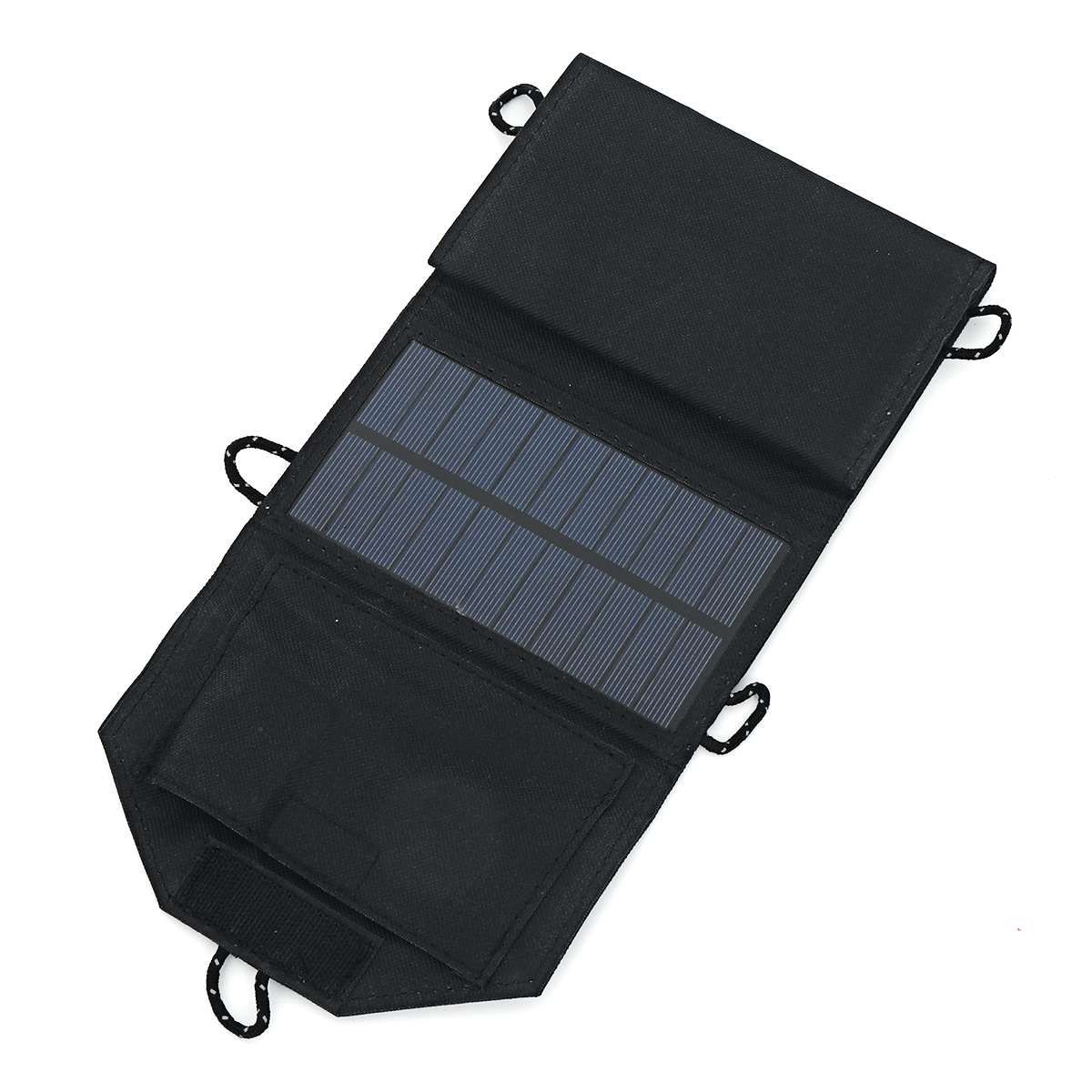 Foldable 50W Solar Panel Charger Usb Solar Battery Pack Camping And Hiking Solar Charging Device Power Supply Outdoor Indoor