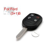 Remote key shell 3+1 button for Ford 5pcs/lot