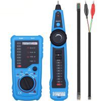 FWT11 Network Cable Tester Detector RJ11 RJ45 Cat5 Cat6 Telephone Wire Tracker Tracer Toner Ethernet LAN Line Finder