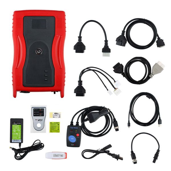 GDS VCI for Kia & Hyundai (Red/Blue) with Trigger Module Firmware V2.20 Hyundai Software V19 Kia Software V12