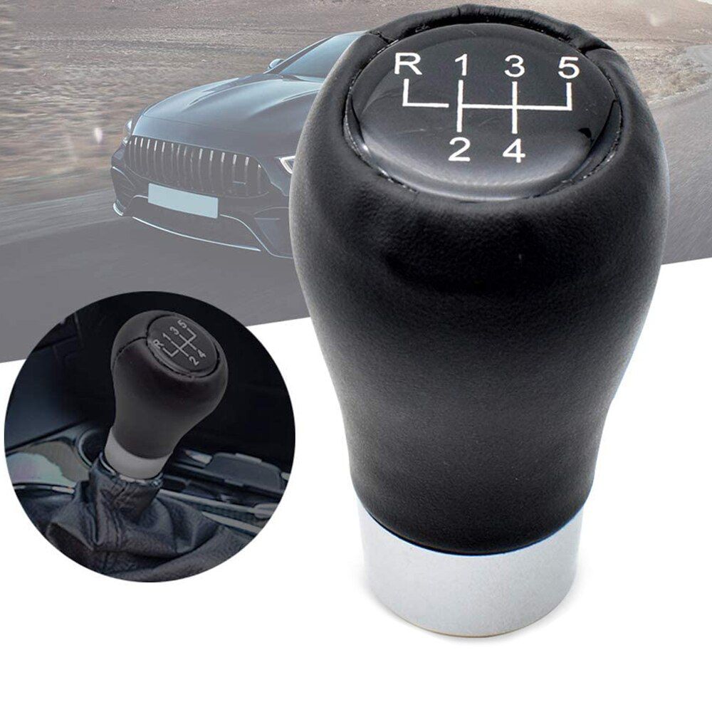 For BMW 1 3 5 E30 E32 E34 E36 E38 E39 E46 E53 E60 E63 E83 E84 E87 E90 5/6 Speed Auto Gear Knob MT Leather Car Shifter Handball