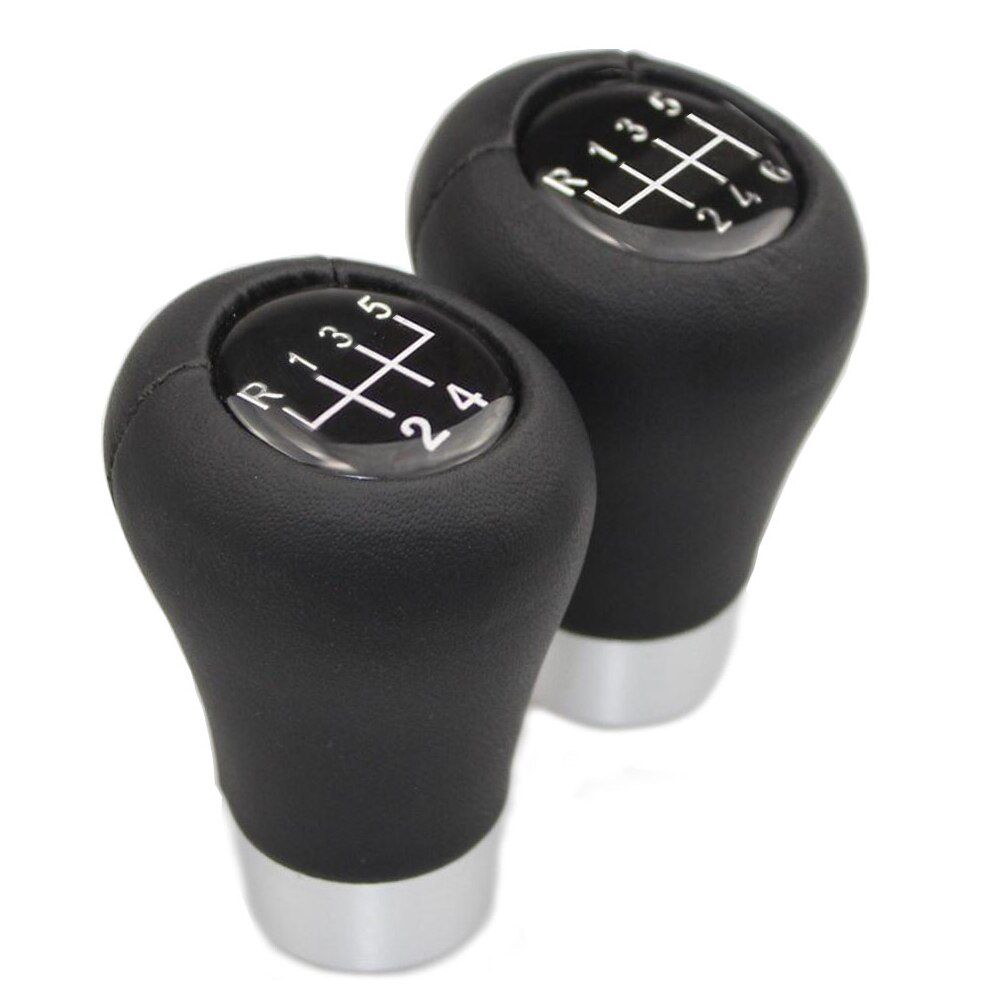 For BMW 1 3 5 E30 E32 E34 E36 E38 E39 E46 E53 E60 E63 E83 E84 E87 E90 5/6 Speed Auto Gear Knob MT Leather Car Shifter Handball