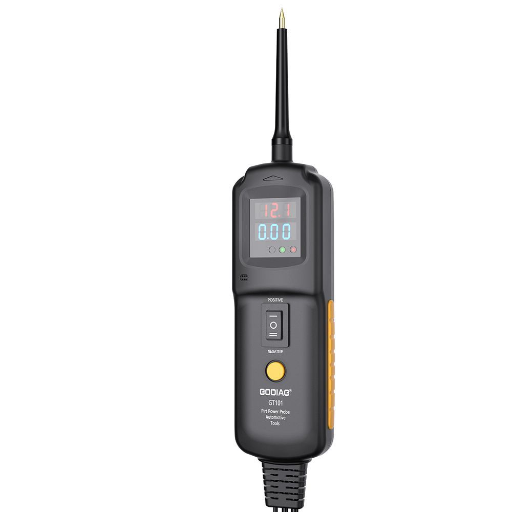 GODIAG GT101 PIRT Power Probe DC 6-40V Vehicles Electrical System Diagnosis/ Fuel Injector Cleaning and Testing