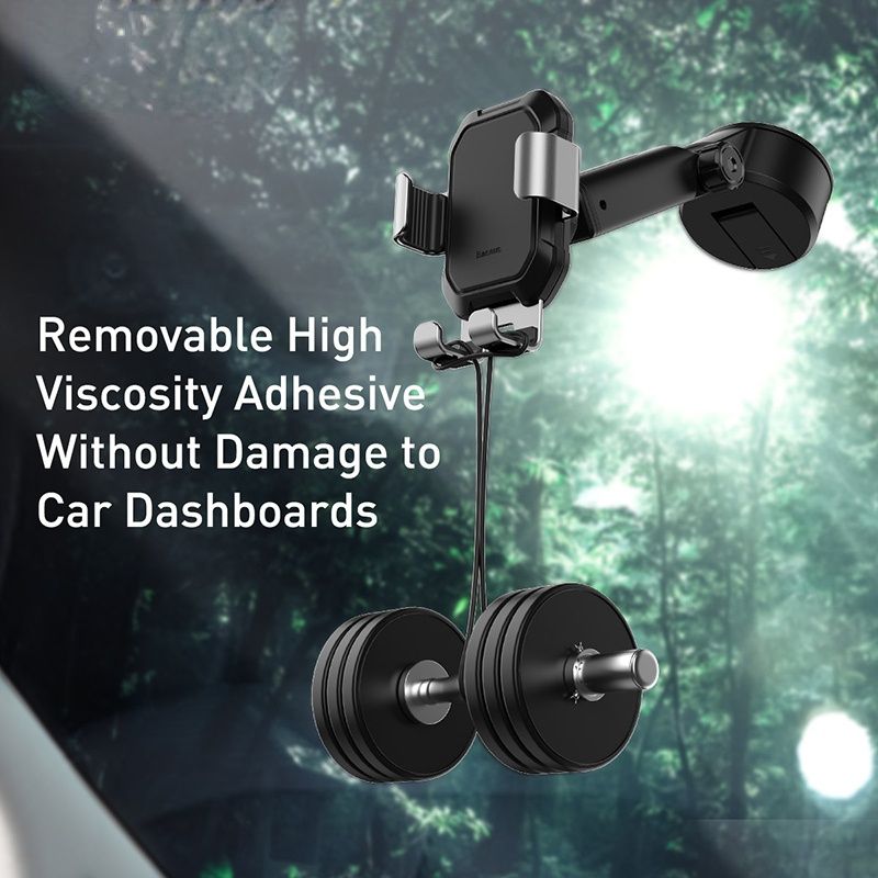 Gravity Car Phone Holder Car Mobile Support Suction Cup Adjustable Cell phone Holder In Car For iPhone Samsung Xiaomi