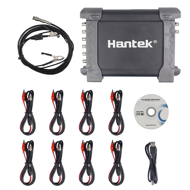 Hantek 1008A 8 Channel PC Oscilloscope/DAQ/8CH Generator