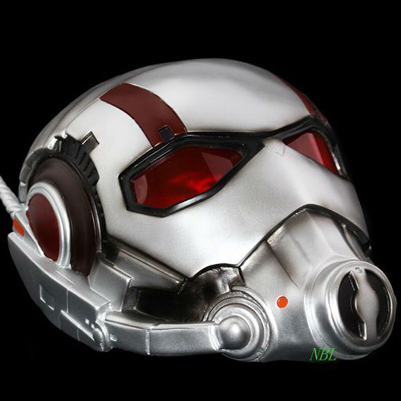 Hero Ant-Man Full Face Helmet Masks Halloween Hollywood Film Scott Lang Masquerade Party Carnival 3D Warrior Cosplay Resin Mask