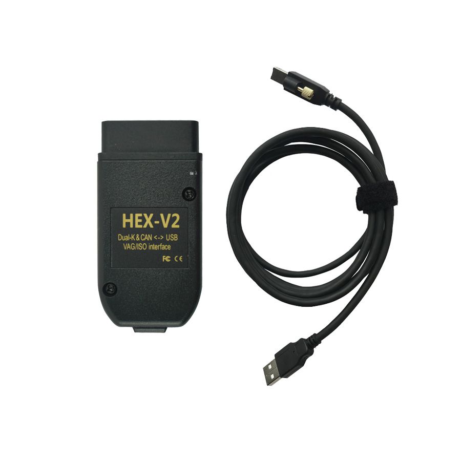 HEX-V2 HEX V2 Dual K & CAN USB VAG Car Diagnostic interface V20.42 for Volkswagen Audi Seat Skoda