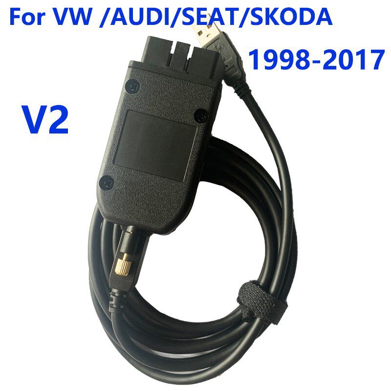 HEX V2 Obd2 Scanner vcds 21.9FOR V-W For AUDI ATMEGA162+16V8+FT232RQ with best quality