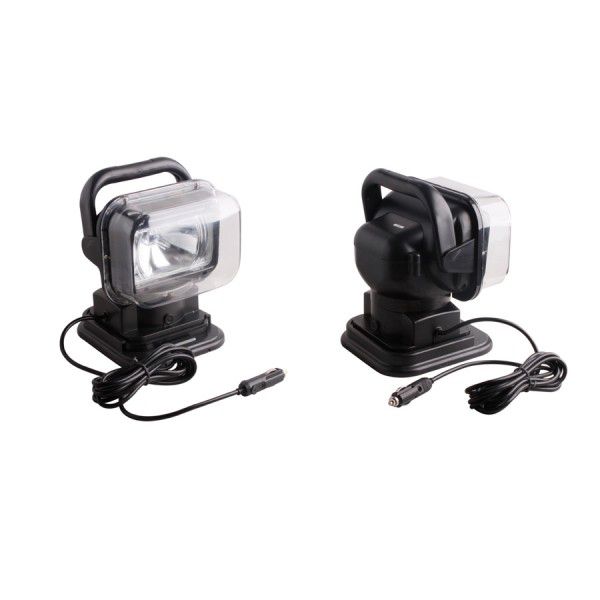 HID SPOTLIGHT 360º SPOT LIGHT LAMP SEARCH LIGHT BOAT CAR WIRELESS REMOTE 75W