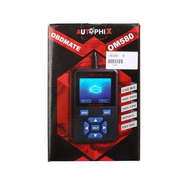 High quality OBDMATE OM580 OBDII OBD2 EOBD Code Read Scanner