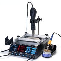 YIHUA 853AAA Hot Air Soldering Station With Adjustable Hot Air Bracket BGA Rework Station IR Repair