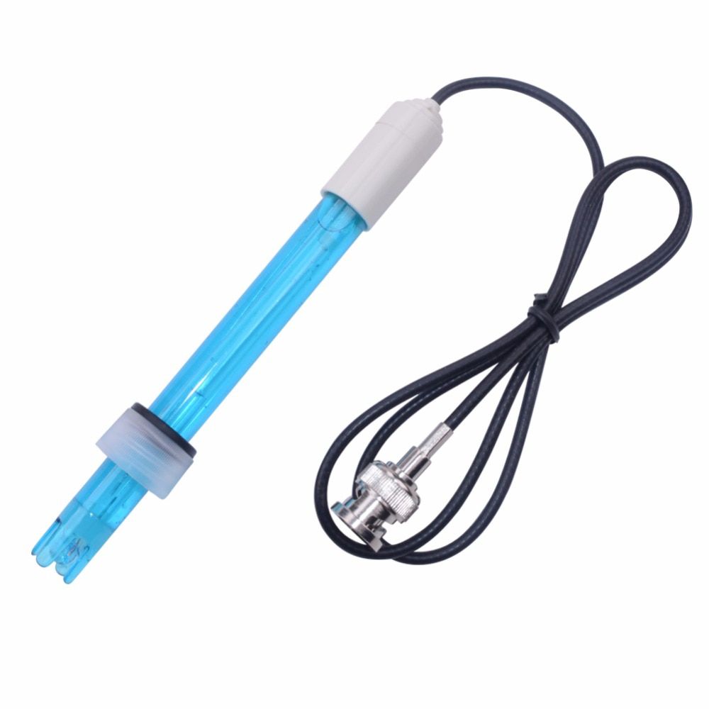 Hot PH Electrode Probe BNC Connector For Aquarium PH Controller Meter Sensor Gib With Calibration Liquid