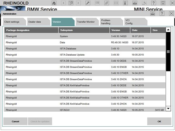 ICOM HDD V2015.6 / Win8 system ISTA-D 3.49.30, ISTA-P 3.55.4.000 without USB Dongle for BMW