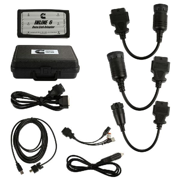 INLINE 6 Data Link Adapter Insite 8.2.0.184 Diagnostic Tool for Cummins Diesel Engine