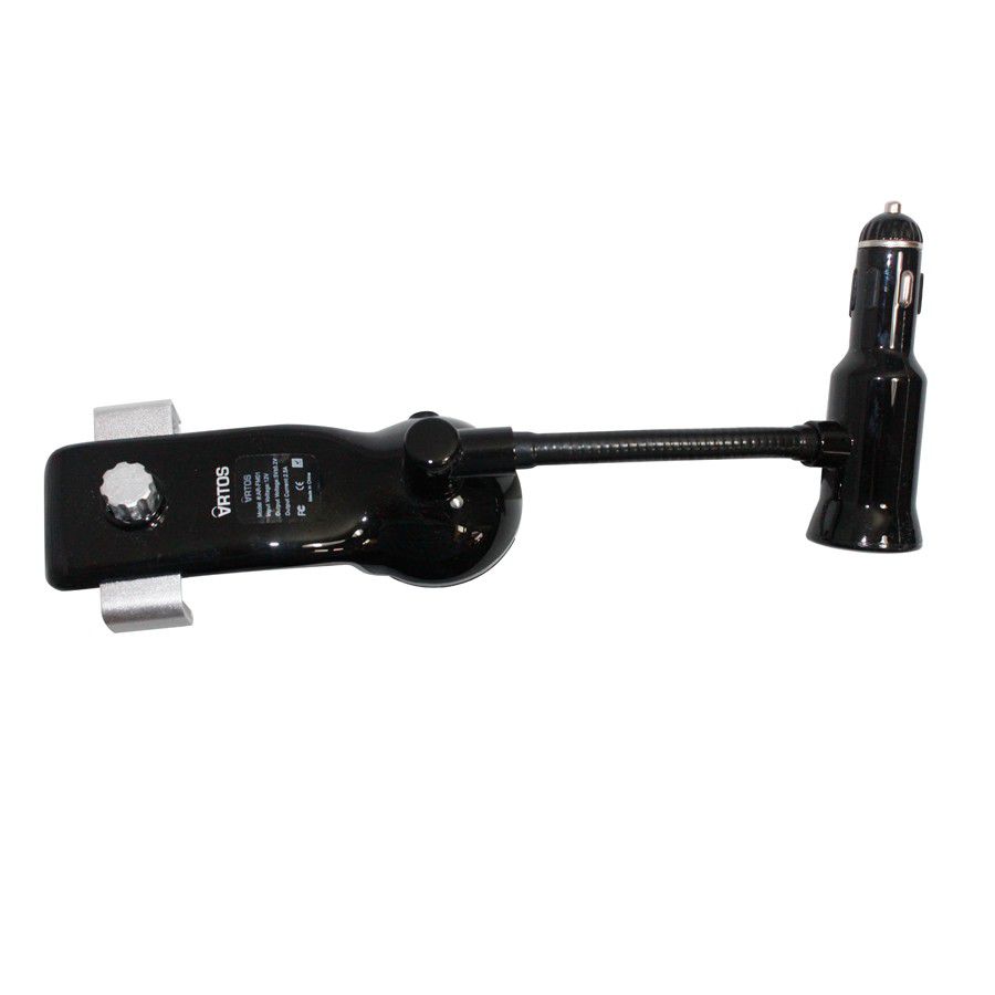 iPhone 3-in-1 Car Kit - Car FM Transmitter + Car Charger + Car Holder