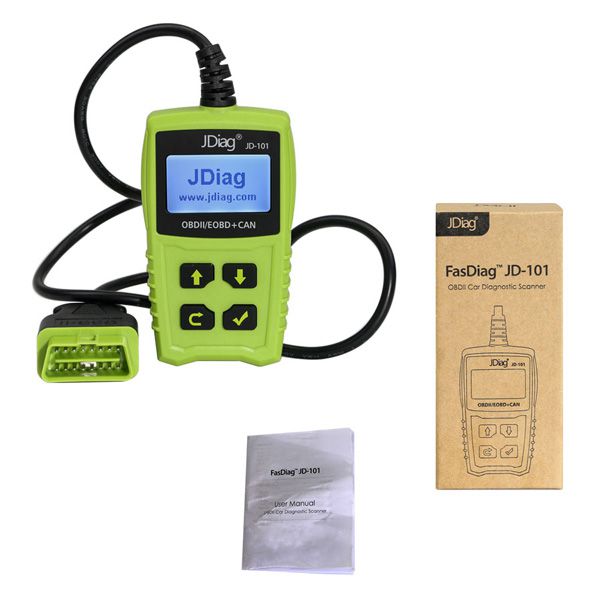 2017 JDiag JD101 OBDII EOBD CAN Code Scanner