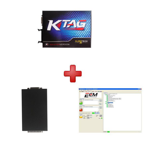 KESS V2 Plus KTAG K-TAG Plus ECM TITANIUM V1.61 with 18475 Driver