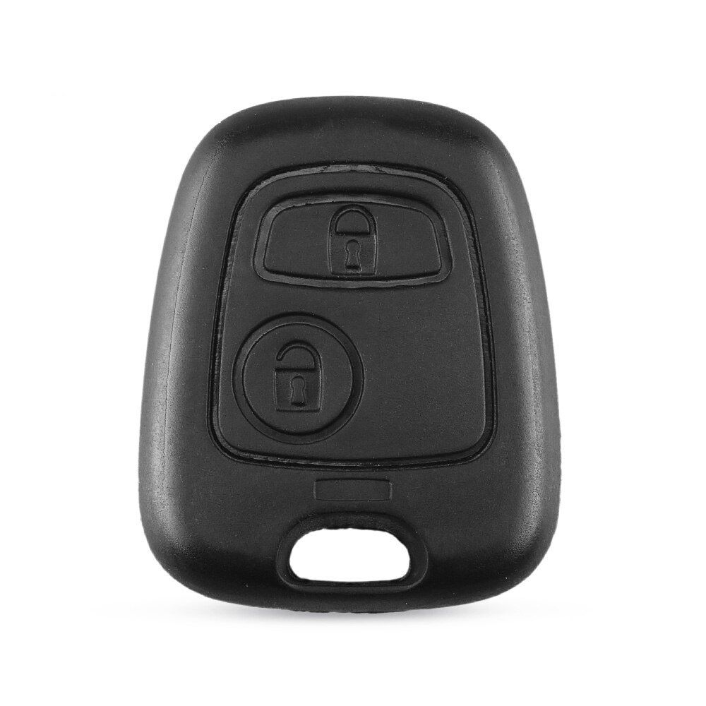 Key Shell For Peugeot 107 207 307 407 406 806 For Citroen C1 C2 C3 C4 C5 Picasso Berlingo Saxo 2 Button Remote Key Case