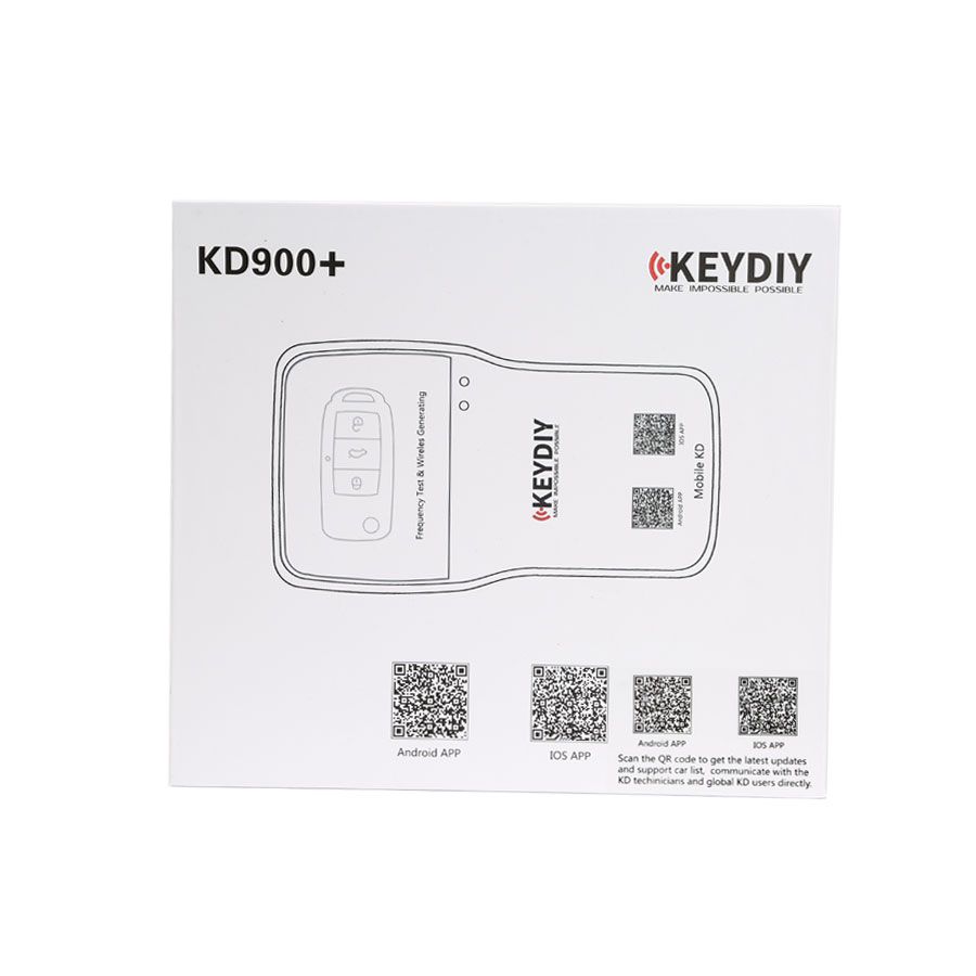 Newest KEYDIY KD900+ Bluetooth Remote Maker for IOS/Android Smartphone