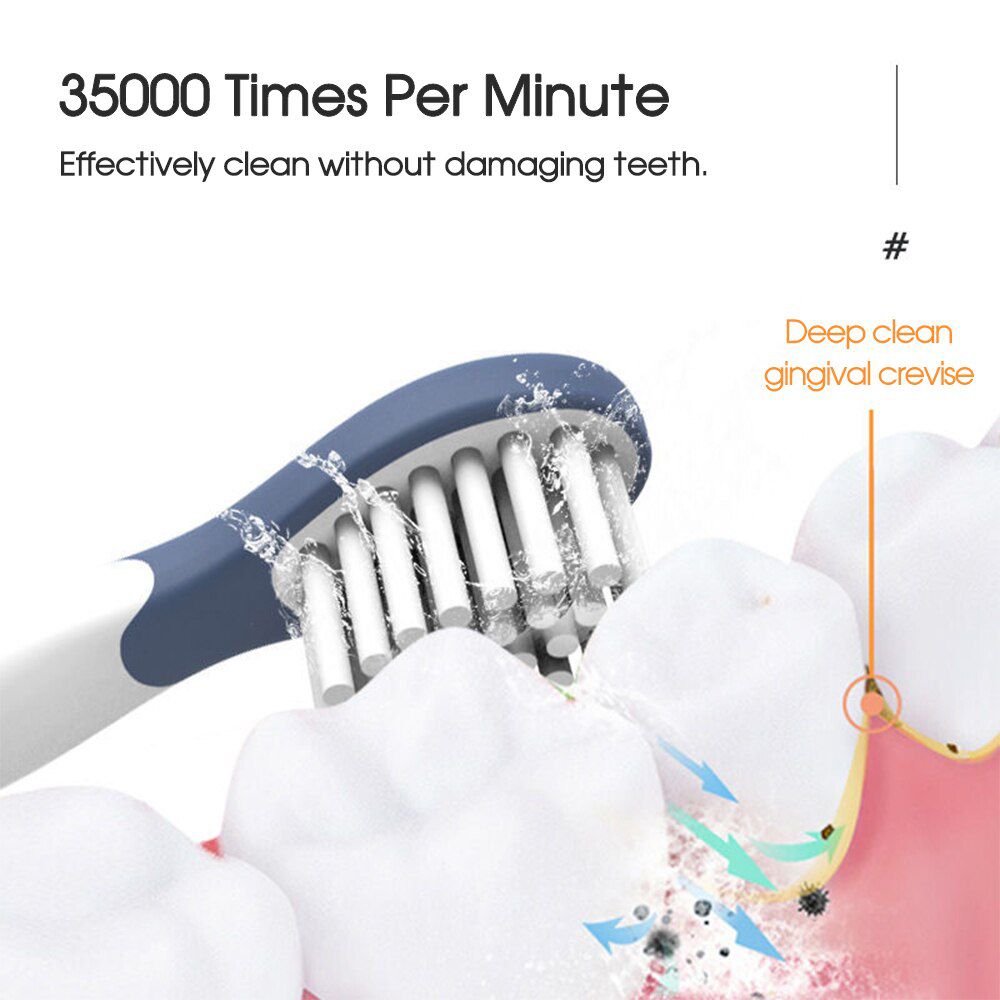 Cartoon USB Rechargeable Soft Brush 3-12 Years Old Kids Sonic Electric Toothbrush For Children's 3 Modes Oral Cleaner Care