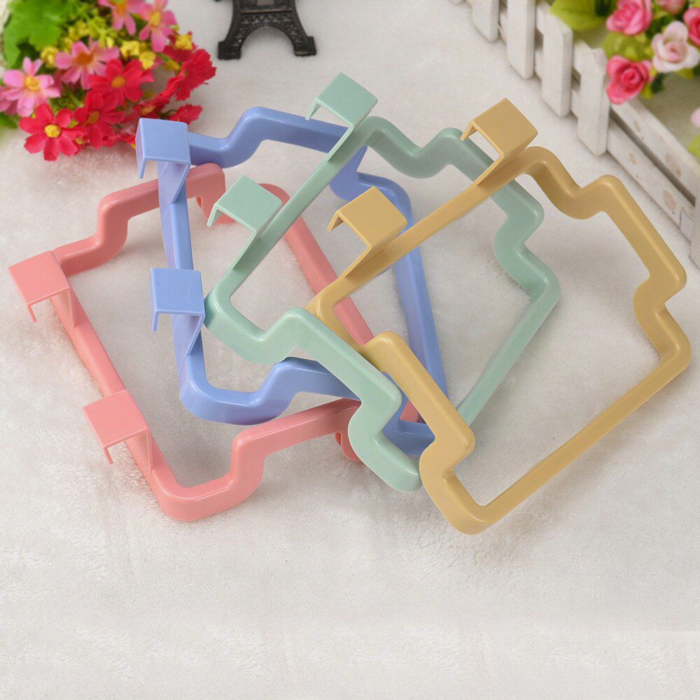 1/2/4pcs Holder Garbage Bag Rack Kitchen Gadgets Portable Hanging Trash Plastic Garbage Bag Holder Storage Rack Rubbish Bag