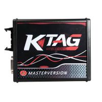 New 4 LED KTAG V7.020 Firmware EU Version Red PCB Latest V2.25 No Token Limitation Multi-Language K-TAG 7.020 Online Version