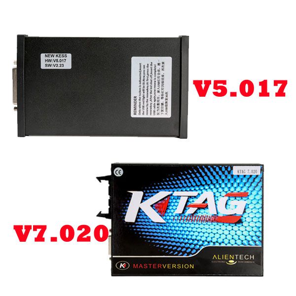 Best Offer Kess V2 V5.017 Plus Ktag V7.020 Unlimited Tokens ECU Programmer with Free ECM TITANIUM V1.61 Software