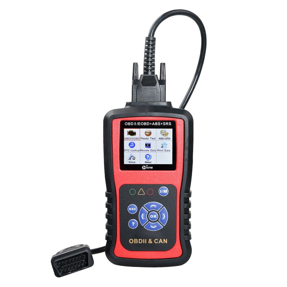 KZYEE KC501 OBD+ABS+SRS CAN SCAN TOOL