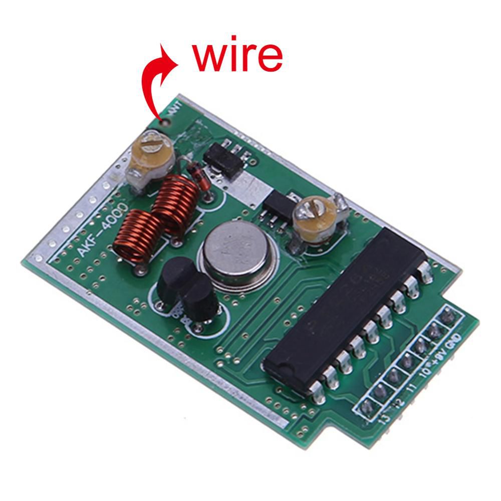 Large Power 4km Wireless RF Remote Control Transmitter Module Kit 433Mhz Distance 4000 Meters for Arduino ARM Launch