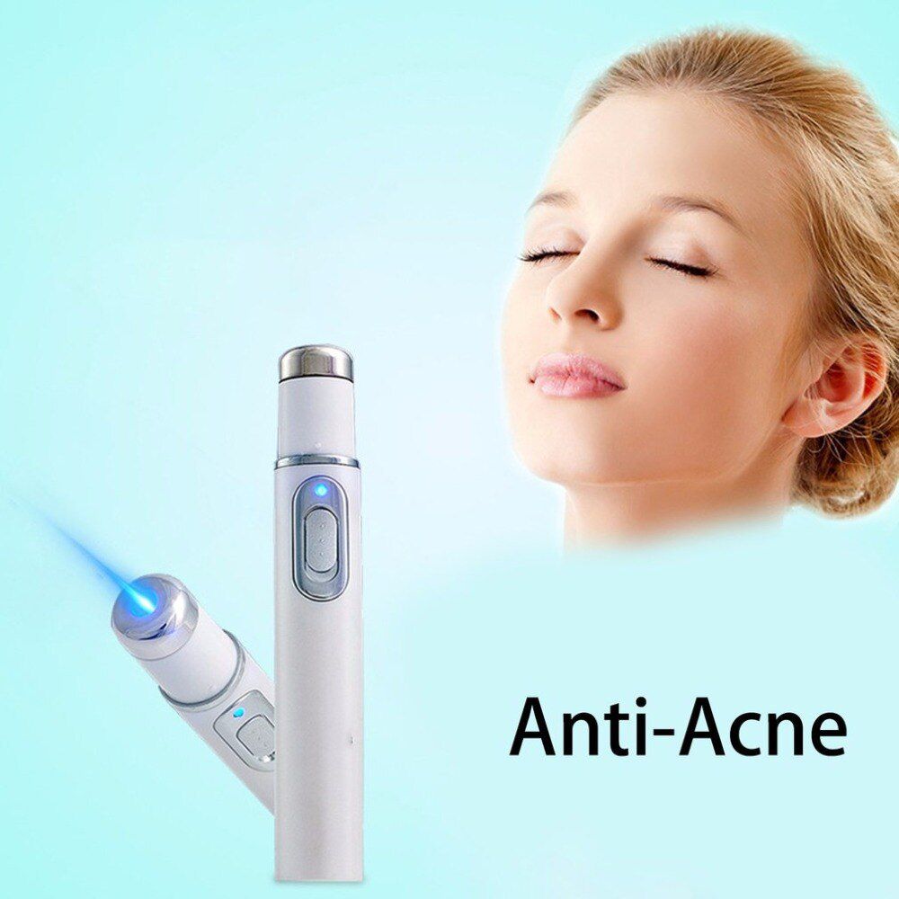 Laser Ance Pen Protable Beauty Machine Acne Treatment Aging Anti-Wrinkle Scar Remover Device Laser Blue Light Therapy Acne Pen