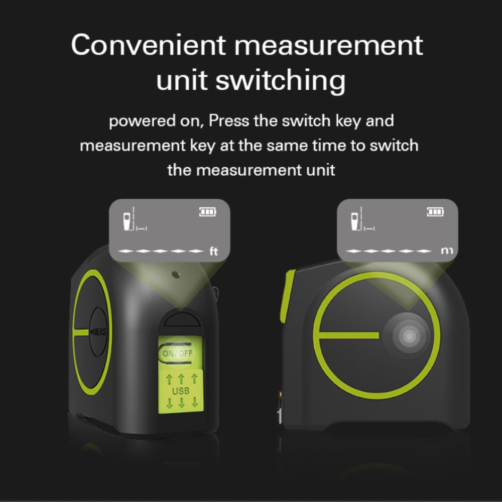 Laser Distance Meter WE085 40M Rangefinder Electronic Roulette Laser Digital measure trena metro Laser Tape Rangefinder