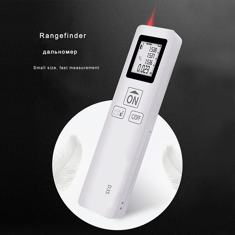 Laser Rangefinder Household Industry General Purpose Measuring Instrument Mini Portable Electronic Laser Distance Meter