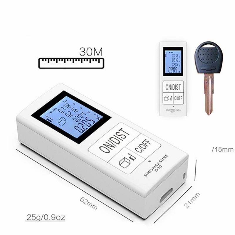 Laser Rangefinder Household Industry General Purpose Measuring Instrument Mini Portable Electronic Laser Distance Meter