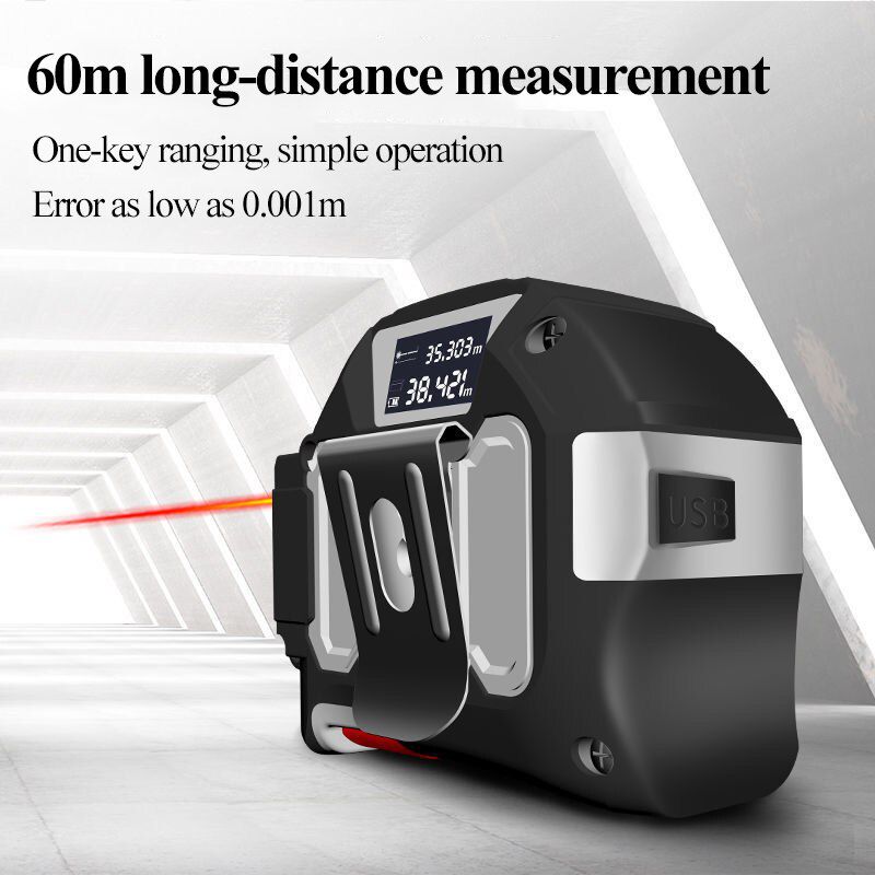 Long Range Laser Ruler Range Finder Scope Digital Meter Electronic Roulette Laser Meter Laser Measure Distance Measure Ruler