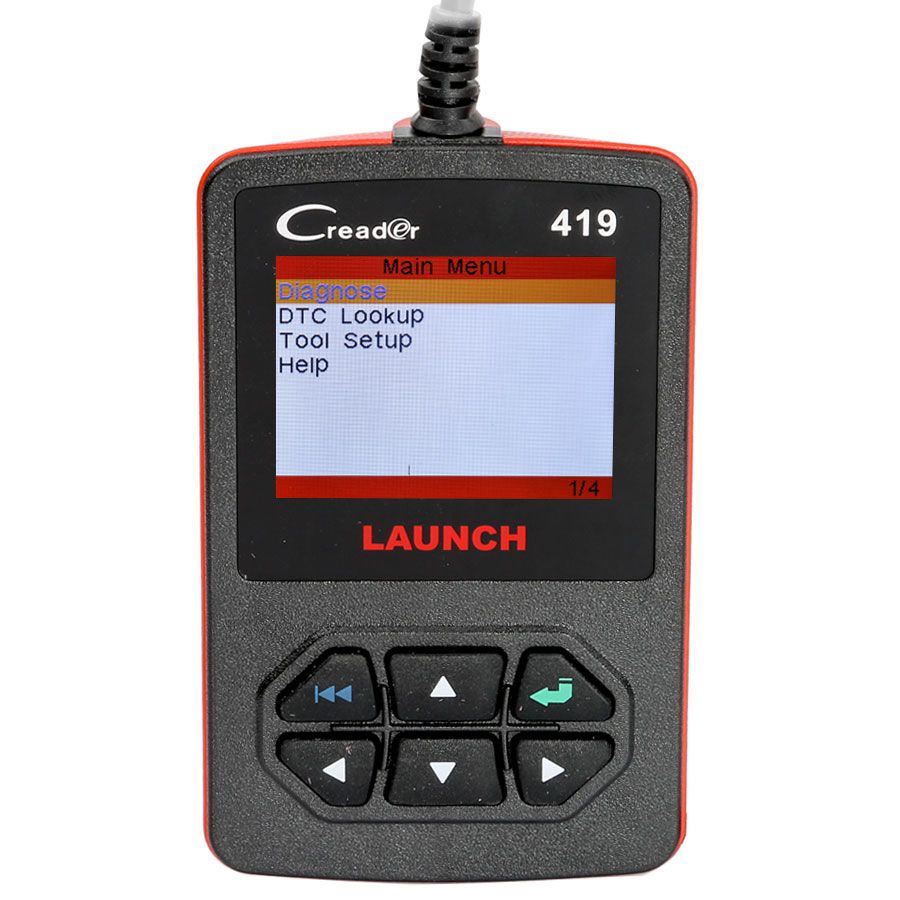 Original Launch CReader 419 DIY Scanner OBDII/EOBD Auto Diagnostic Scan Tool Code Reader Free Update Online