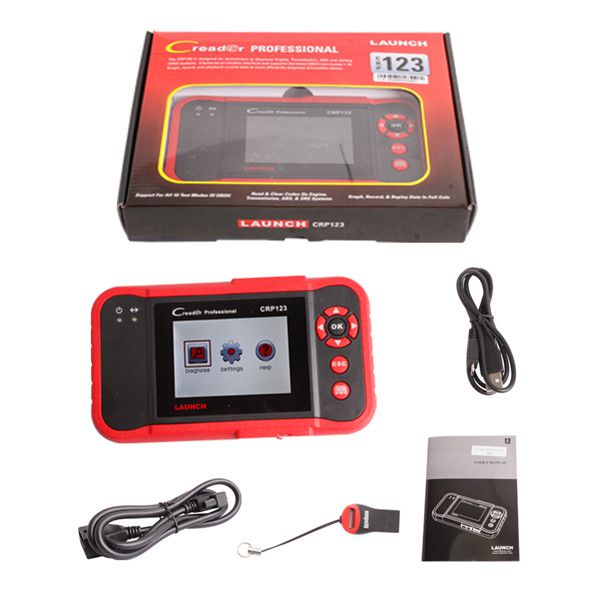 Launch CRP123 Launch CReader Professional 123 New Generation Of Core Diagnostic Product