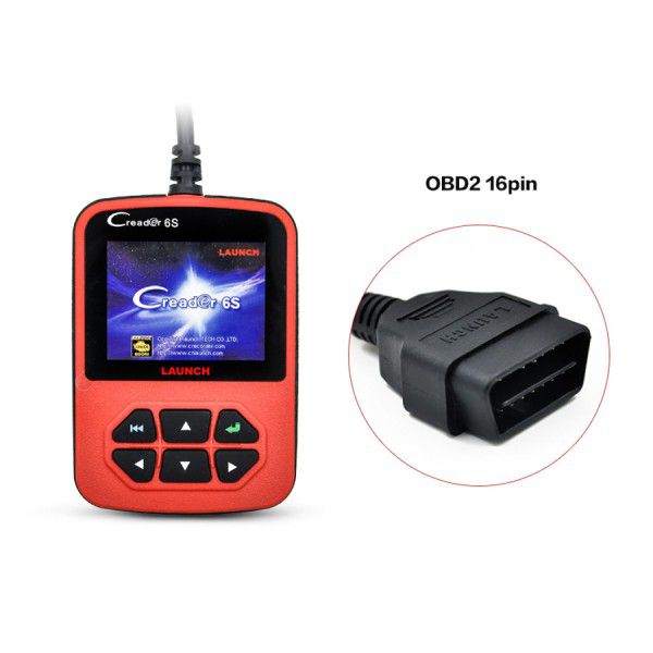 Original Launch X431 Creader VI Plus Creader 6S Code Reader EU/USA/Asian Version Update Online