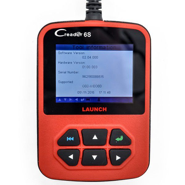 Original Launch X431 Creader VI Plus Creader 6S Code Reader EU/USA/Asian Version Update Online