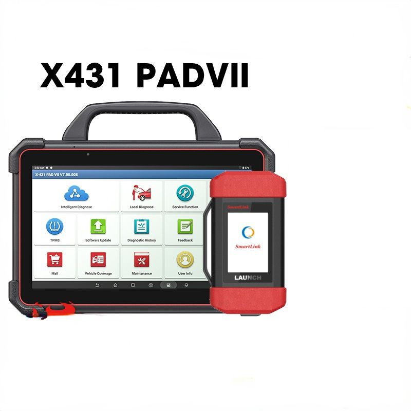 LAUNCH X431 PADVII PAD7 OBD2 Scanner Car Intelligent Diagnostic Tool Automotive Tools ECU Online Programming ADAS Calibration