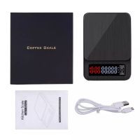 Drip Coffee Scale1kg 2kg/1g 3kg 5kg/0.1g 10kg/1g Timer backlight Food weight LCD Electronic Kitchen Scale High Precision