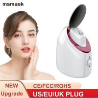 led Facial Steamer Nano Mist Sprayer Deep Cleaning Ionic Face Sprayer Steamer Machine Nourish Diffuser Spa Beauty Skin Care