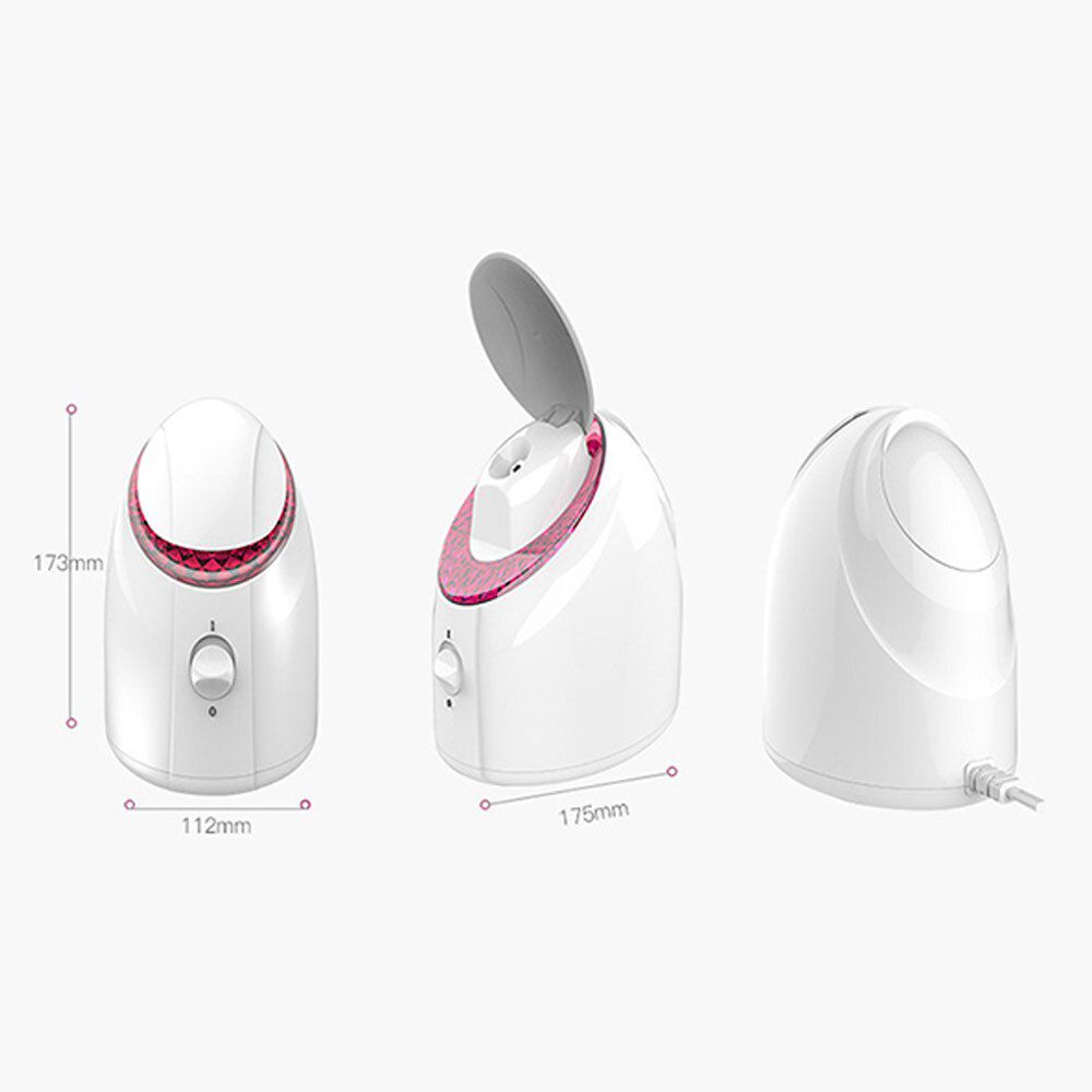 led Facial Steamer Nano Mist Sprayer Deep Cleaning Ionic Face Sprayer Steamer Machine Nourish Diffuser Spa Beauty Skin Care