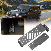 Metal Car Auto Dead Pedal Adjustable Left Side Foot Rest Kick Panel for Jeep Wrangler JL Sahara Rubicon 2018-2020 Accessories