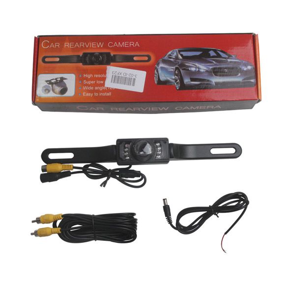 License Plate Night Vision Car Rear view Backup Camera