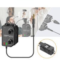 LINKFLEX AD3 XLR/3.5mm/6.35mm Microphone/Guitar Preamp Amplifier with Stereo Mode for Smartphones Cameras Bass Recording