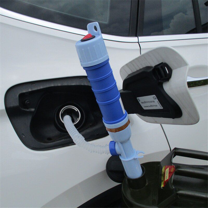 Liquid Oil Transfer Pump Water Pump Powered Electric Outdoor Car Vehicle Fuel Gas Transfer Suction Pumps Liquid Transfer Oil