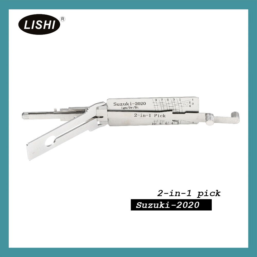 LISHI 2 in 1 Auto Pick and Decoder for Suzuki 2020