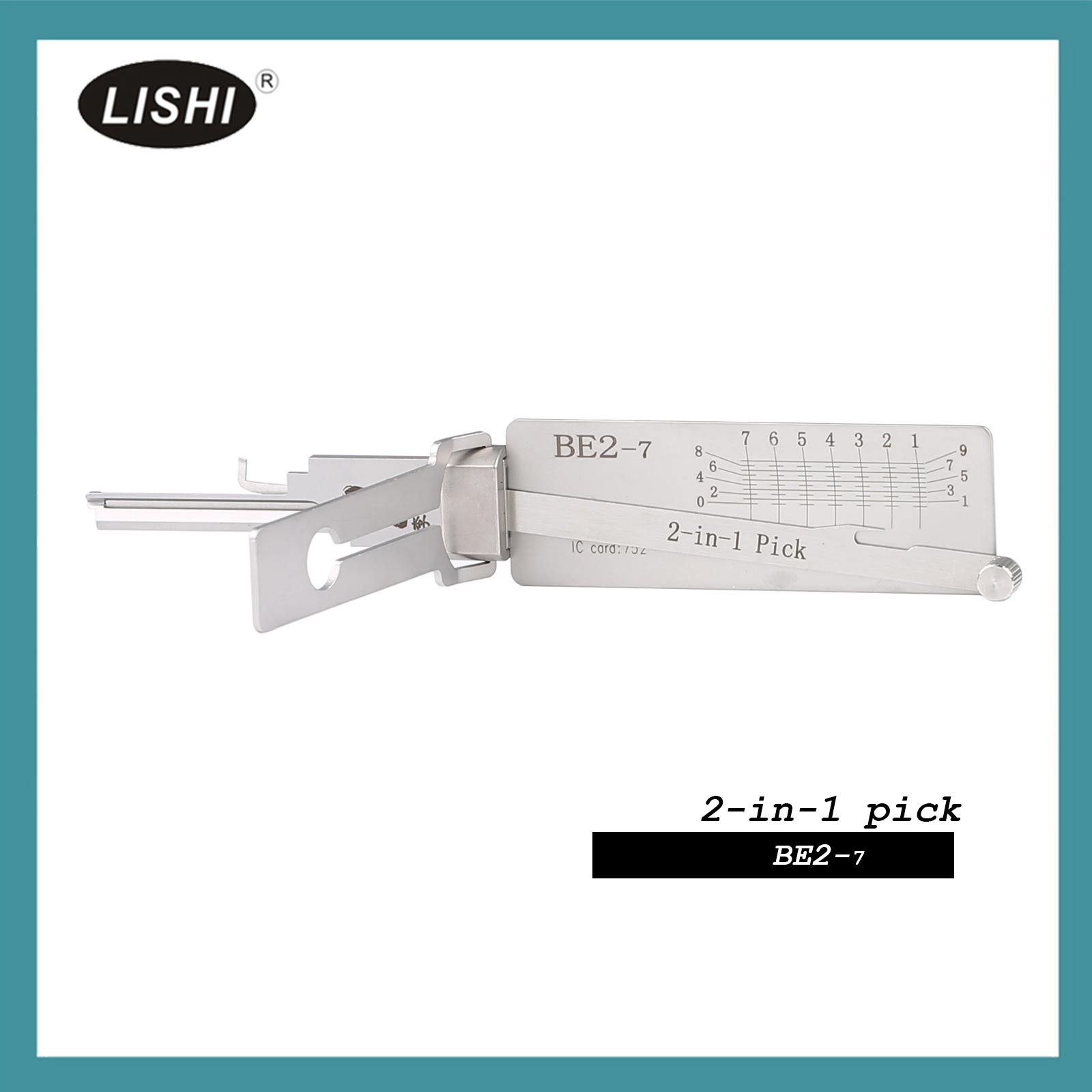 2022 New LISHI BE2-7 Civil 2-in-1 Tool