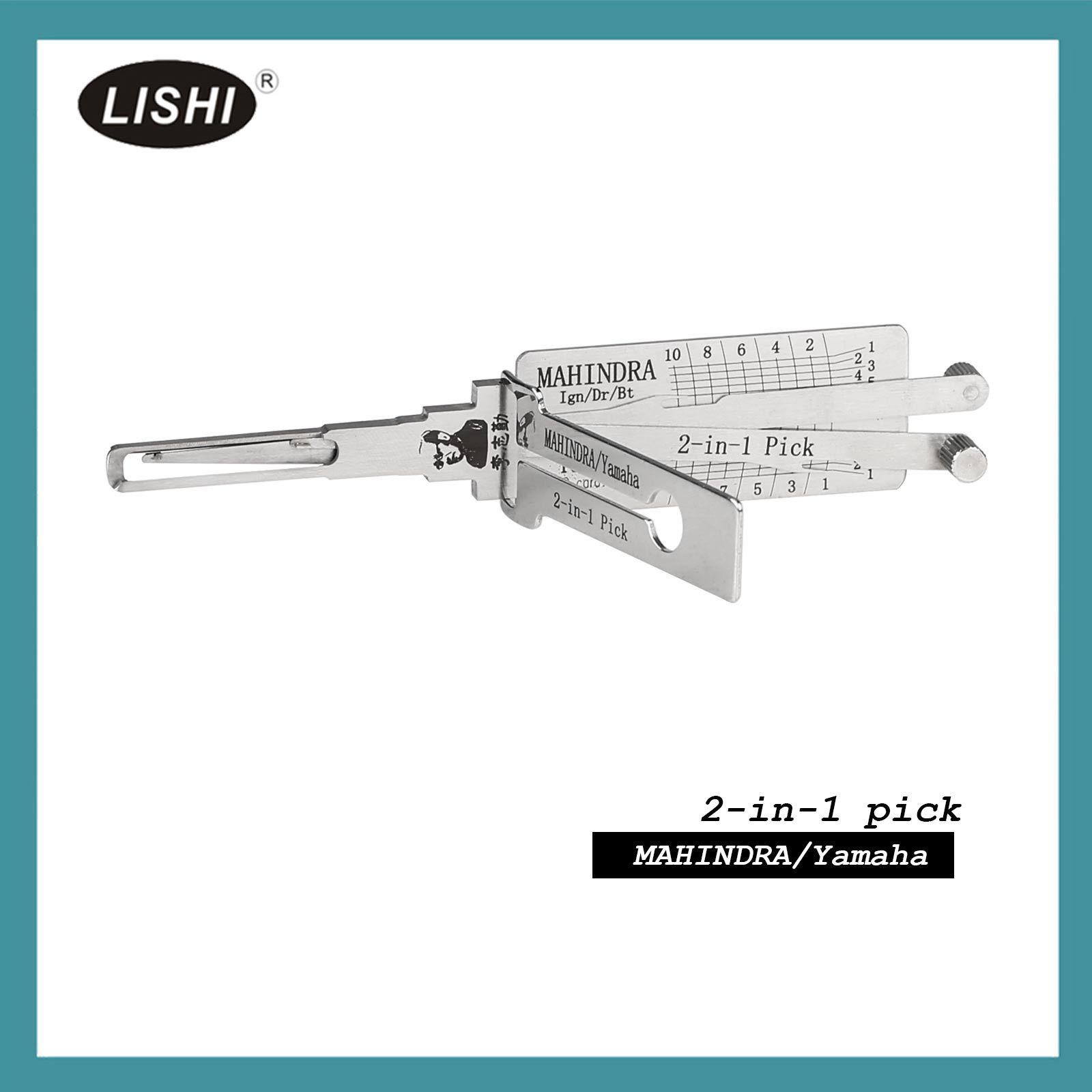 2022 New LISHI MAHINDRA/YAMAHA Vertical Milling India Mahindra Yamaha Motorcycle 2-in-1 Tool