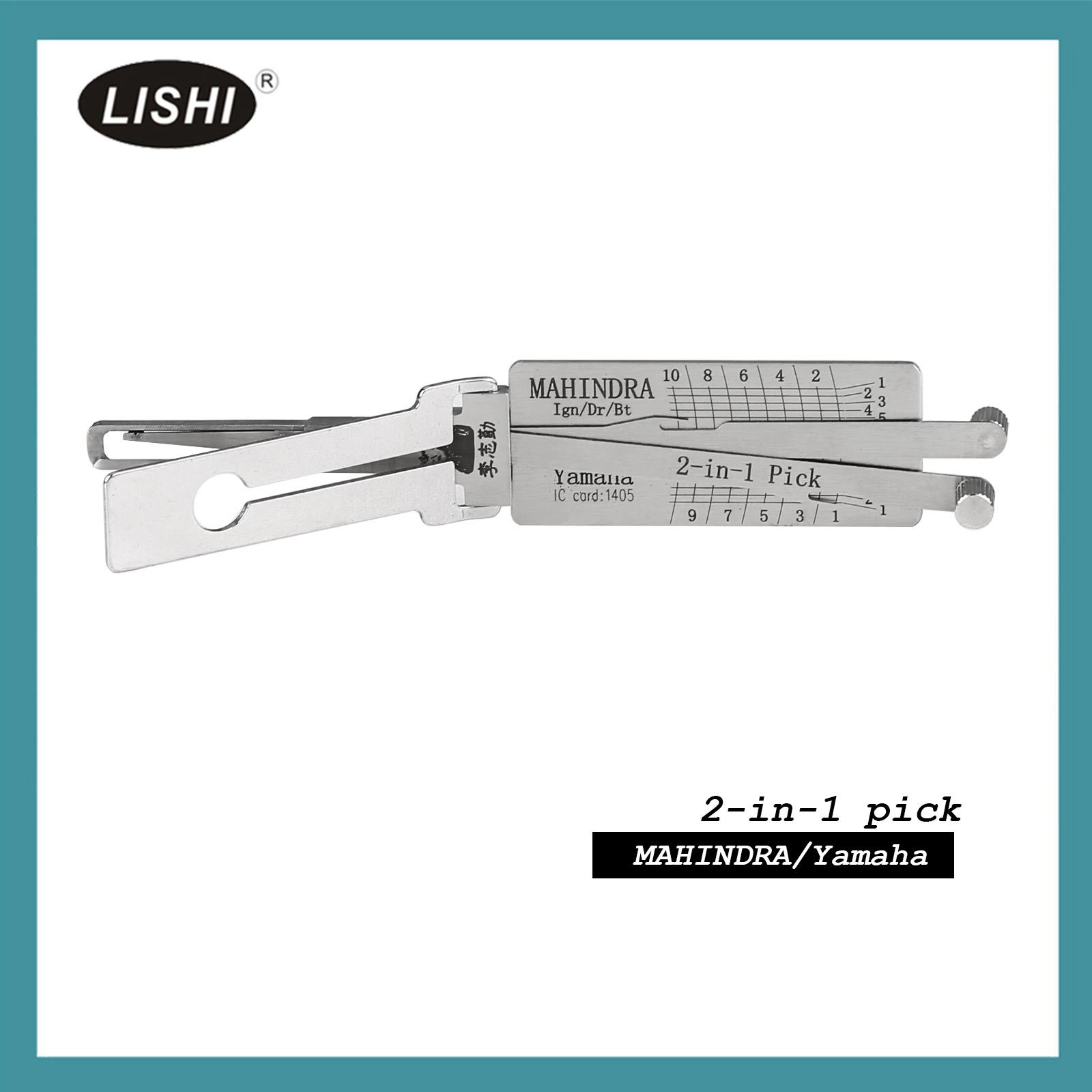 2022 New LISHI MAHINDRA/YAMAHA Vertical Milling India Mahindra Yamaha Motorcycle 2-in-1 Tool